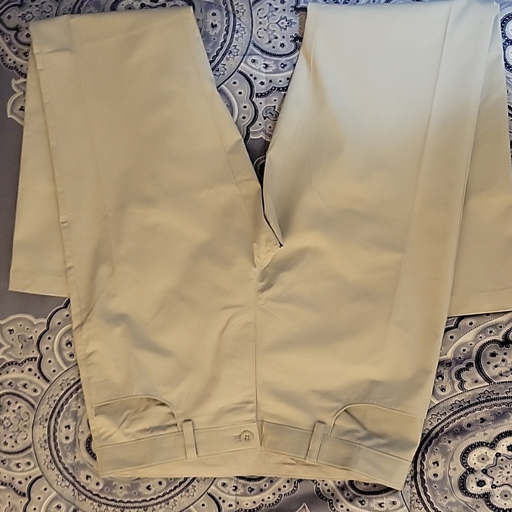 Mens Calvin Klein cotton dress pants